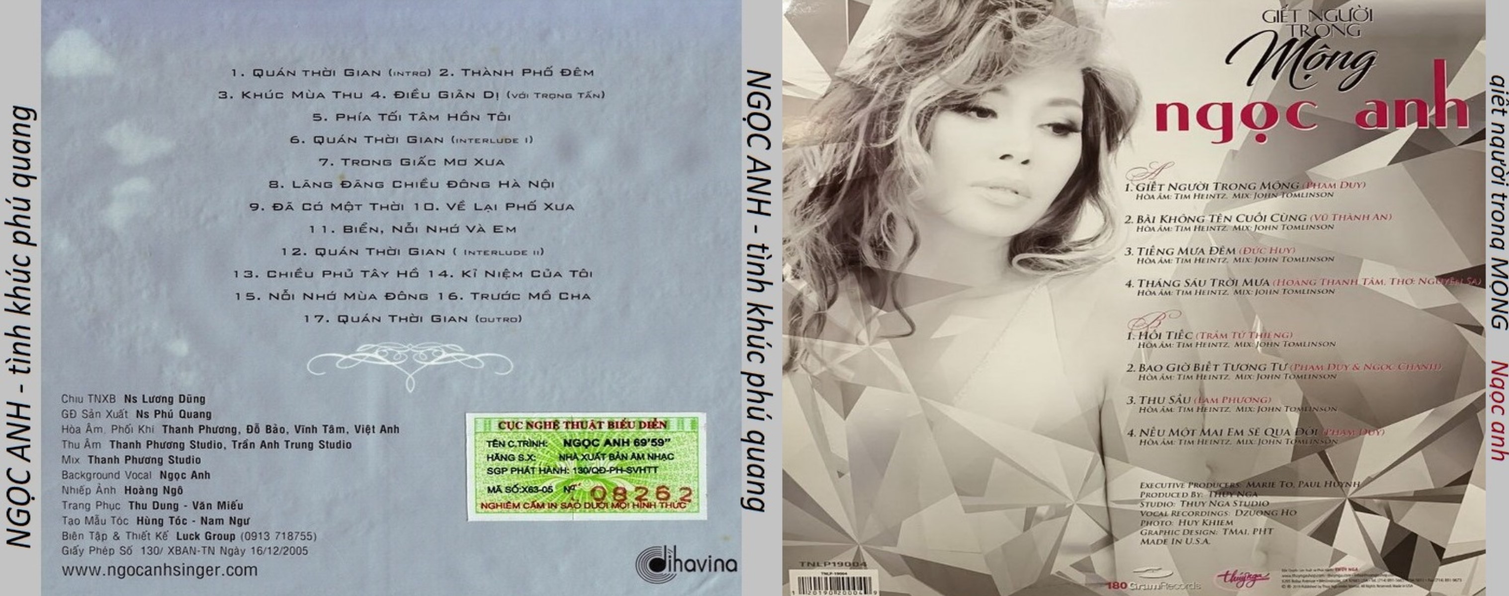 2 Đĩa CD Ngọc Anh