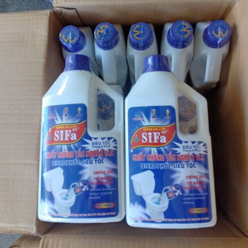 thông tắc bồn cầu sifa Siêu Tốc