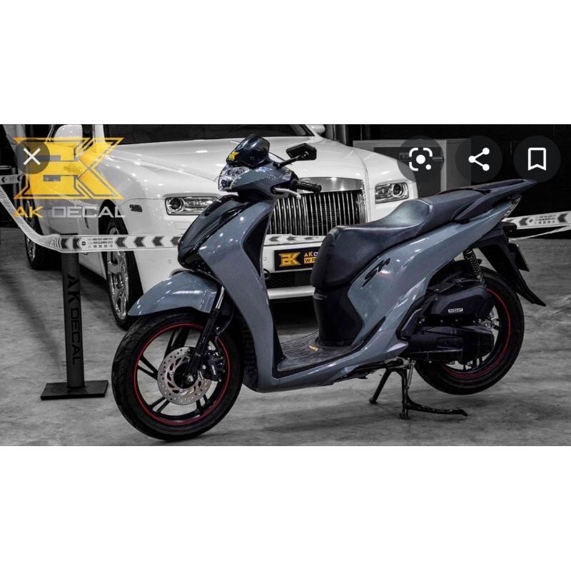 Decal Kendy Xám Xi Măng Cao Cấp Dán Oto Xe Máy