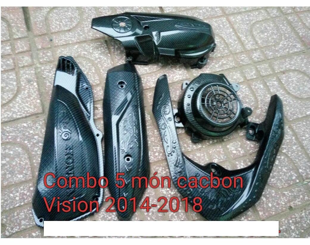 Combo ốp cacbon Vision 2014-2018