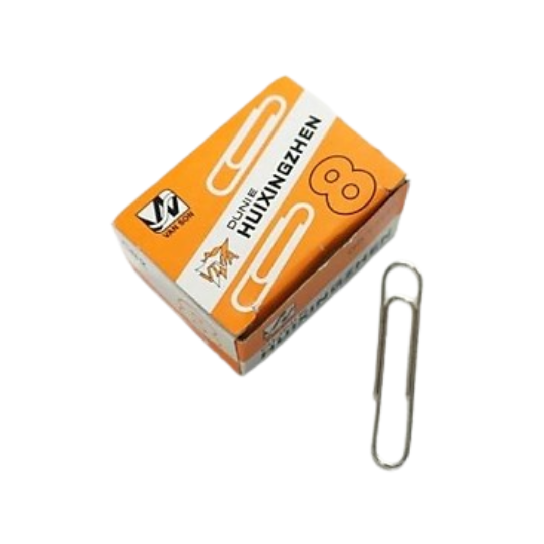 Kẹp giấy c82 kẹp giấy vòng tròn c82 ghim kẹp giấy chữ u c82 đủ 35 cái/hộp
