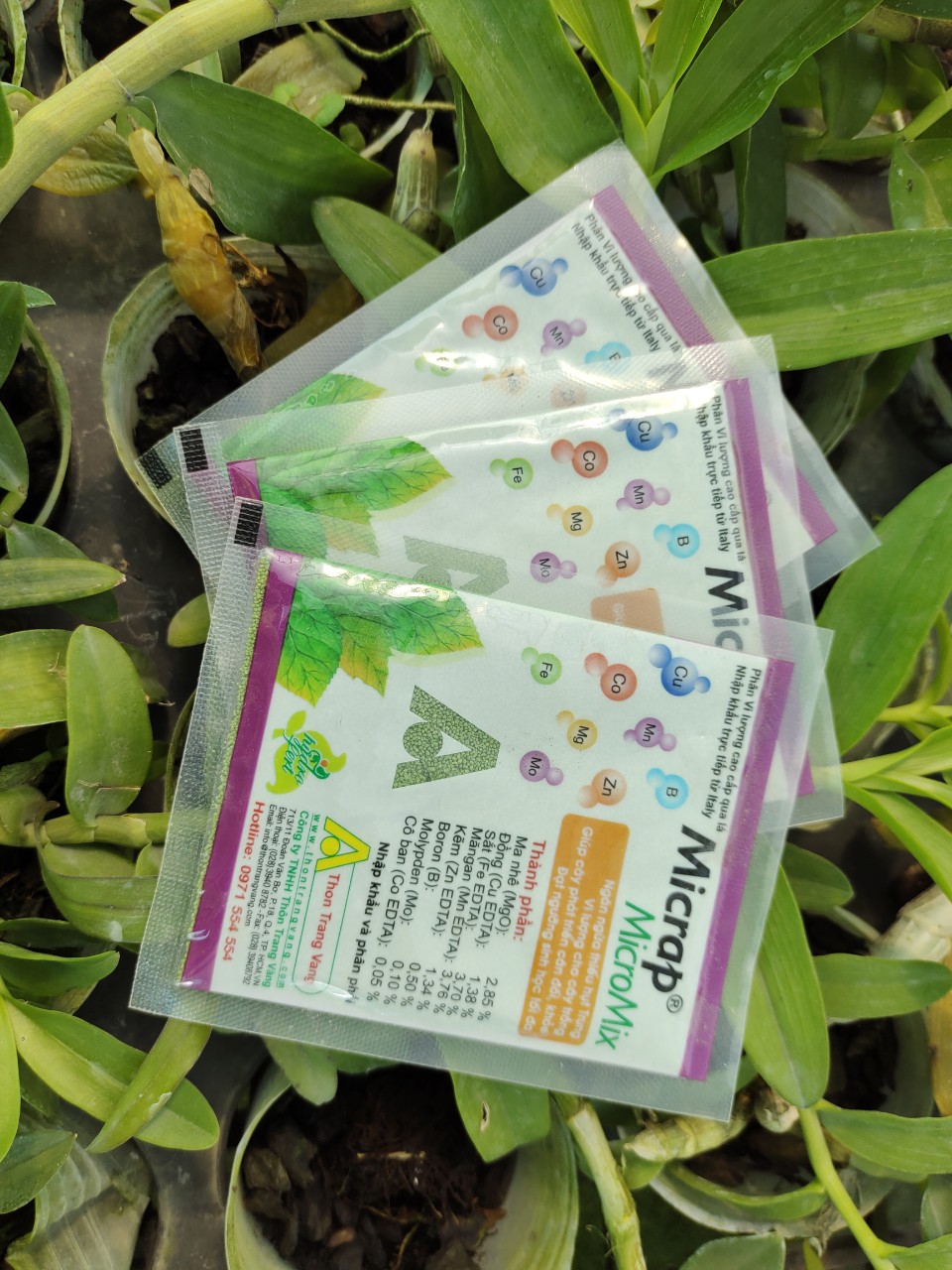 PHÂN BÓN Trung - Vi lượng Bón Lá Hạt Cốm -  Micrap MicroMix