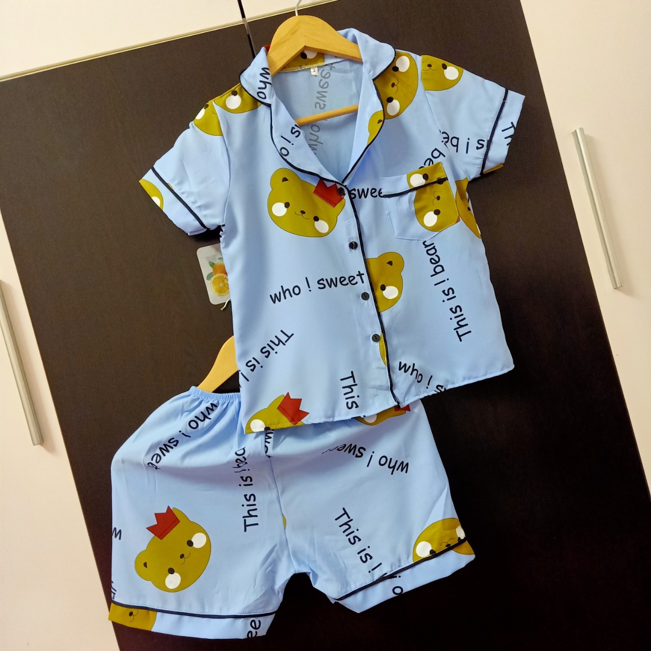 bộ pijama cho bé gái 20-40kg