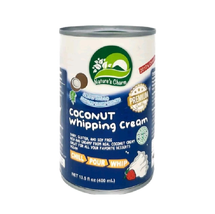 Sữa đặc thuần chay Vegan từ dừa Coconut Milk Nature's Charm cho người ăn chay và bé dị ứng đạm bò
