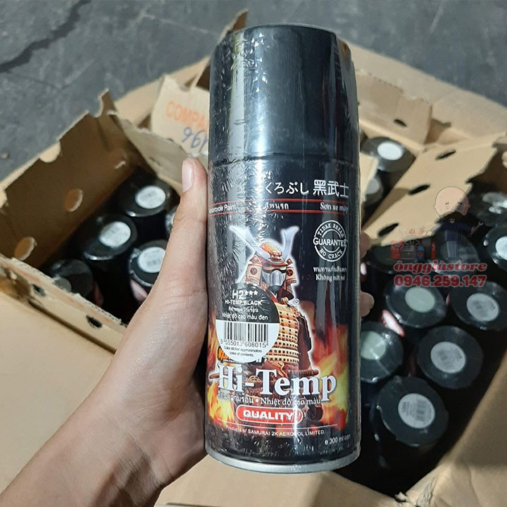 SƠN PÔ CHỊU NHIỆT H2 - SƠN Samurai CAO CẤP