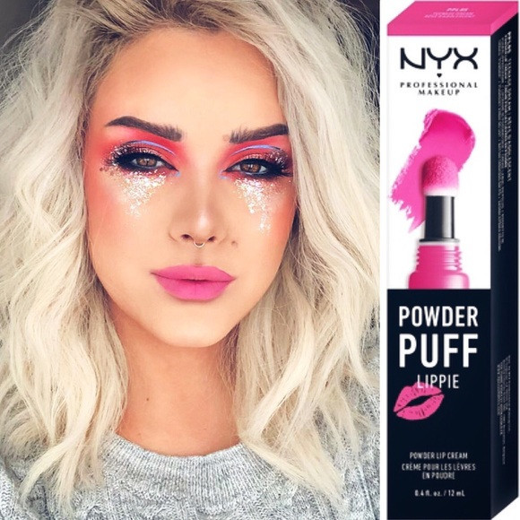 Son kem lì NYX Professional Makeup Powder Puff Lippie Powder Lip Cream nhiều màu