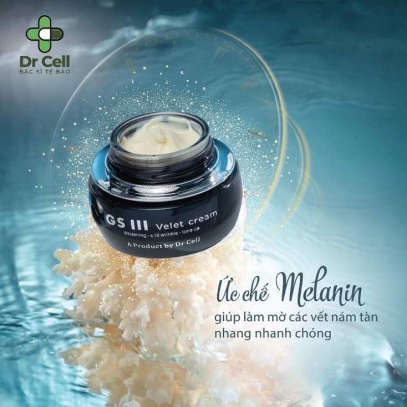 Kem Dưỡng Trắng Da Ban Ngày GS3 Dr Cell