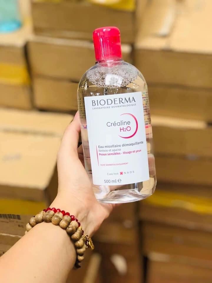 Nước Tẩy Trang Bioderma Hồng 500ml