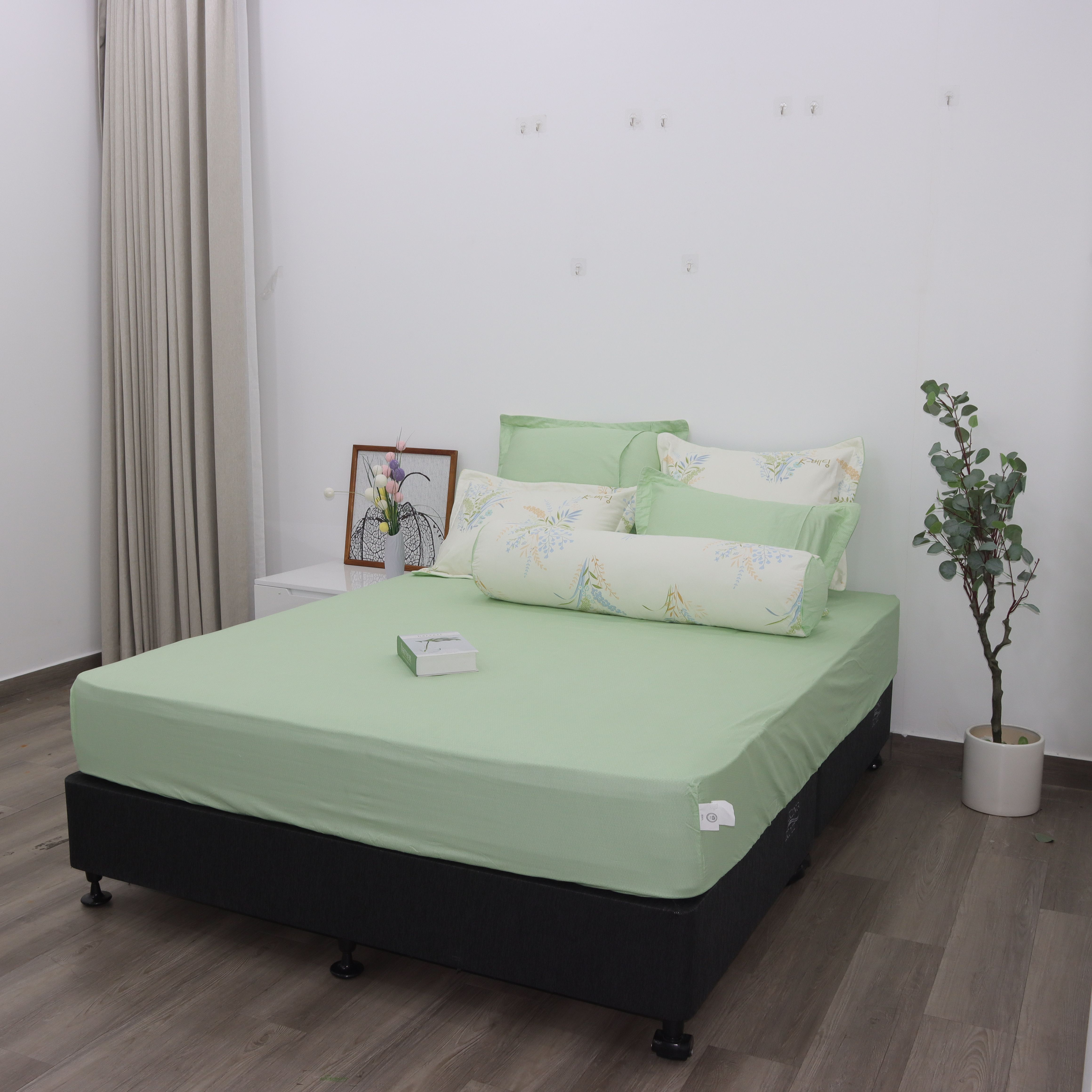 Bộ Ga Giường Cotton K-Bedding by Everon KCP307 (KHÔNG BAO GỒM CHĂN)