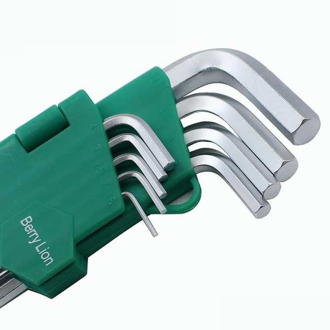 Bộ lục giác bi 9 cây 1.5-10mm berrylion