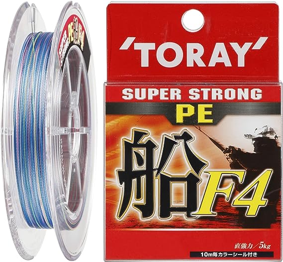 DÂY CÂU PE TORAY SUPER STRONG F4 200M ( MADE IN JAPAN )