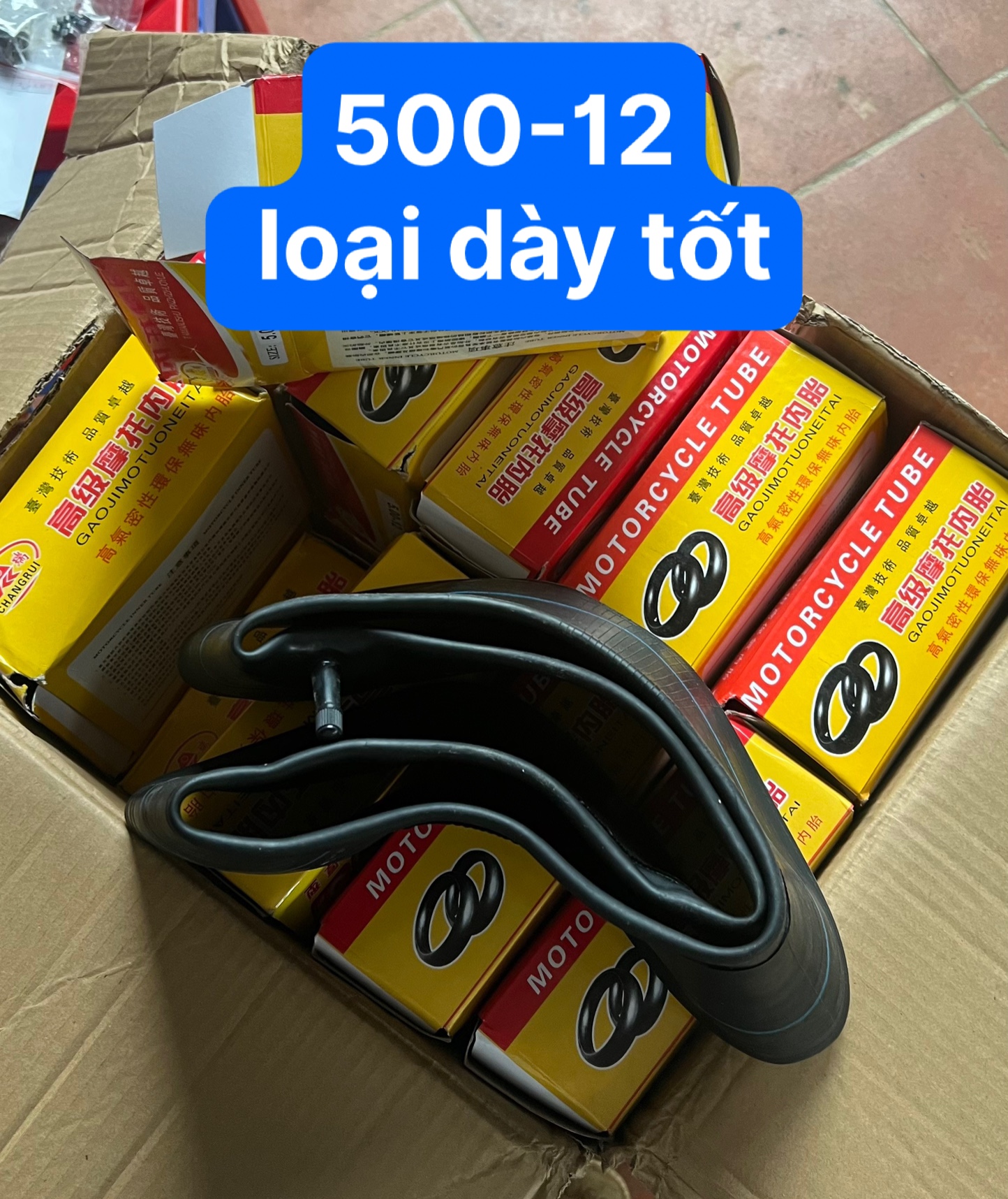 Săm ruột 500-12 máy cày cỡ to phù hợ các loại máy cày ruột 500-12 săm 50012 ( hgshopp