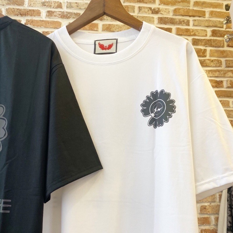 [FREESHIP] [Mã WASTUP5 giảm 10% tối đa 20K đơn 99K] áo phan quang 7 màu lô gô hoa cúc MH