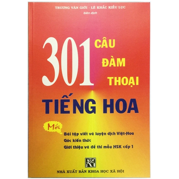 Fahasa - 301 Câu Đàm Thoại Tiếng Hoa (Bản Mới)