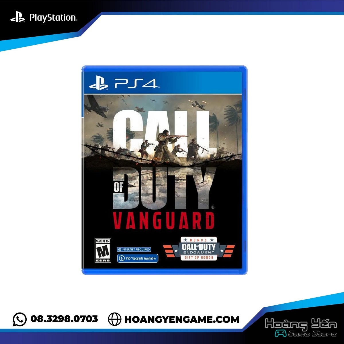 Đĩa game call of duty vanguard ps4