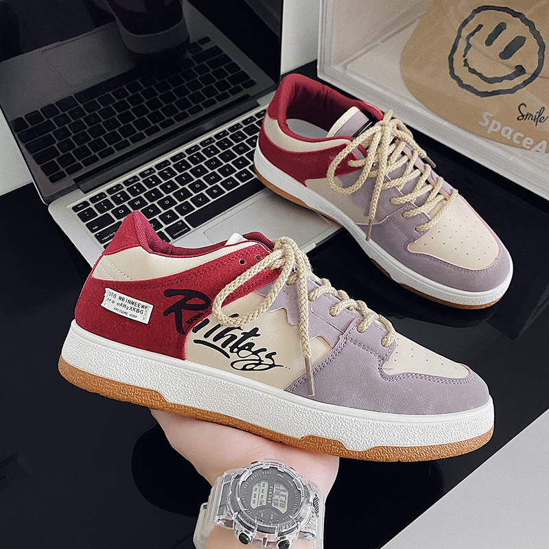 Giày sneaker nam Chukky đơn giản bắt mắt màu nổi bật