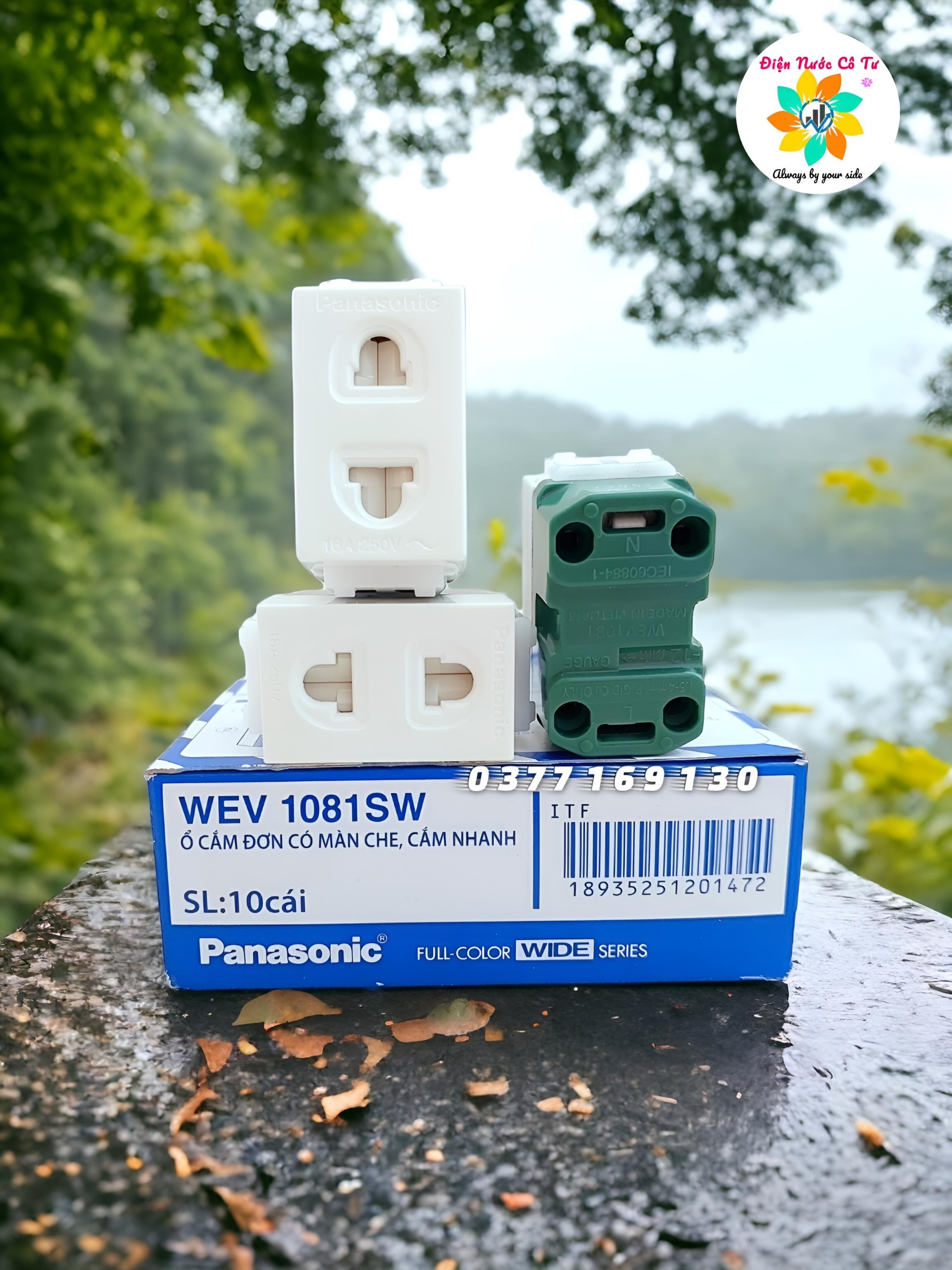 Công Tắc Điện Dimmer Đèn Dimmer Quạt Panasonic (Hàng WIDE)