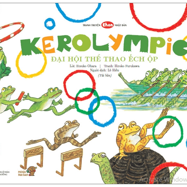 Fahasa - ehon - kerolympic - đại hội thể thao ếch ộp