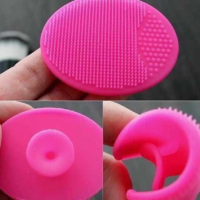 Miếng Cọ Silicon Làm Sạch Da Mặt, Giảm Mụn Đầu Đen