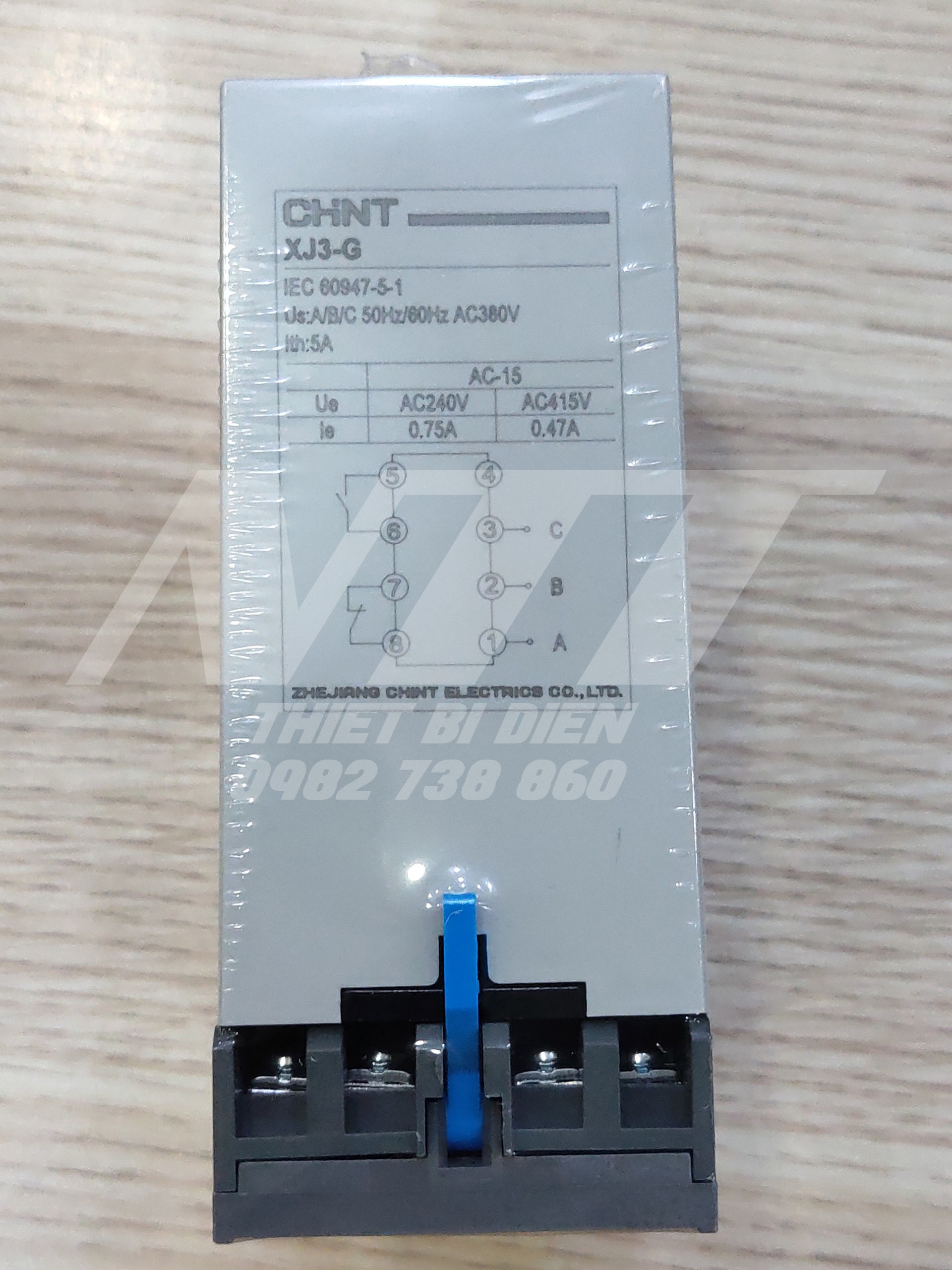Rờ le bảo vệ mất pha XJ3-G CHINT