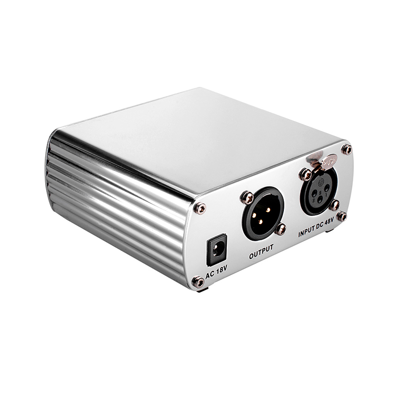 Nguồn phantom 48V cho micro condenser phòng thu | Takstar PM-5