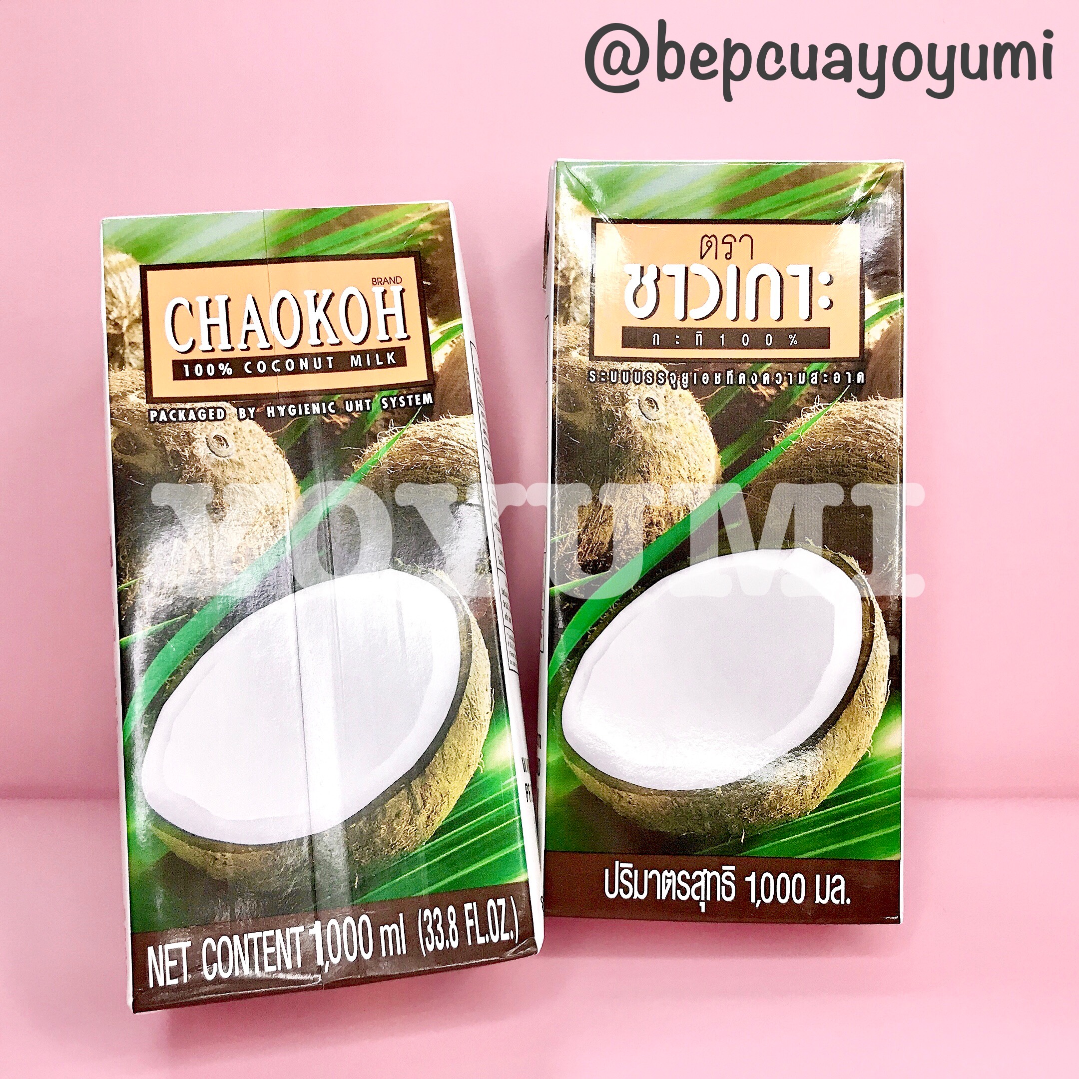 Nước Cốt Dừa Chaokoh 1L Thái Lan