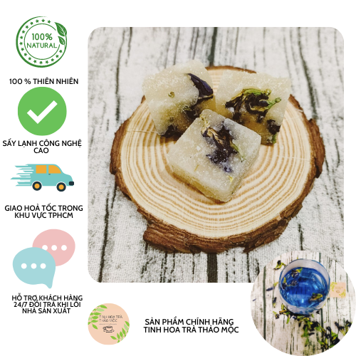 Trà đậu biếc đường phèn mật ong 500 gram_tinhhoatrathaomoc