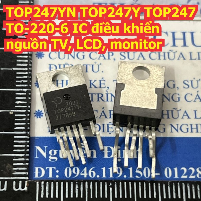 2 con top247yn top247y top247 to-220-6 ic điều khiển nguồn tv, lcd, monitor… kde1599