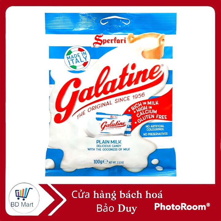 Kẹo sữa Galatine gói 100g