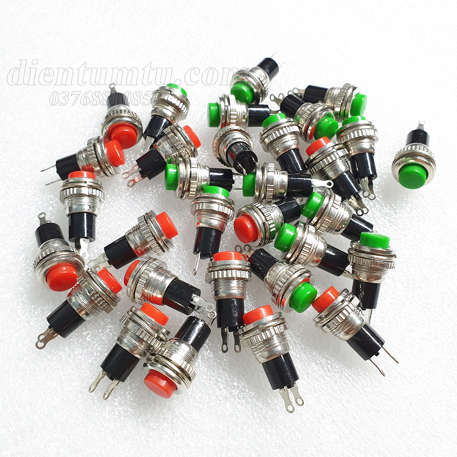 Nút Nhấn Nhả - Nút Đề - Nút Reset 10mm DS-316