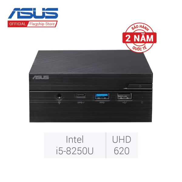 .PC Mini ASUS PN60-8i5BAREBONES (i5-8250U/WIFI5/BT4/LAN/65W/nOS/ĐEN)