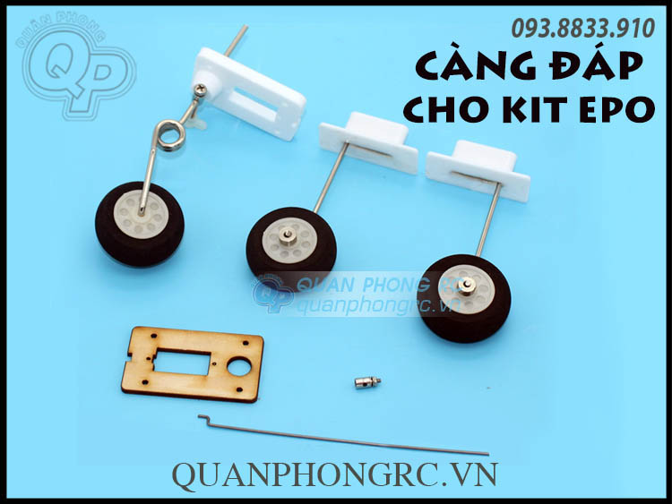 Càng đáp cho kit đúc su27 su35 ducted fan epo planes