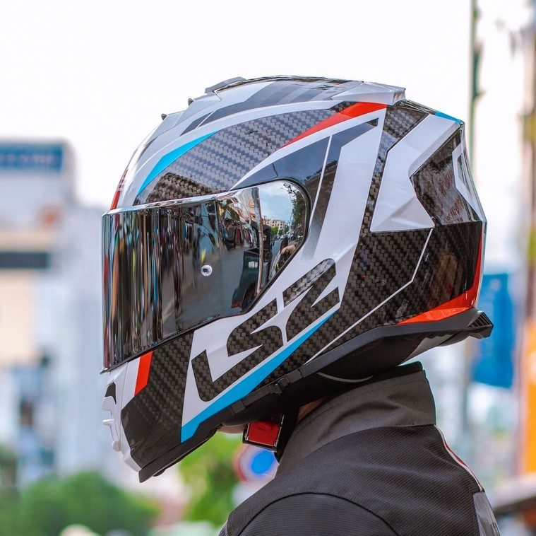 [TẶNG PINLOCK] Mũ Bảo Hiểm Fullface LS2 FF800 STORM RACER – 2 Kính