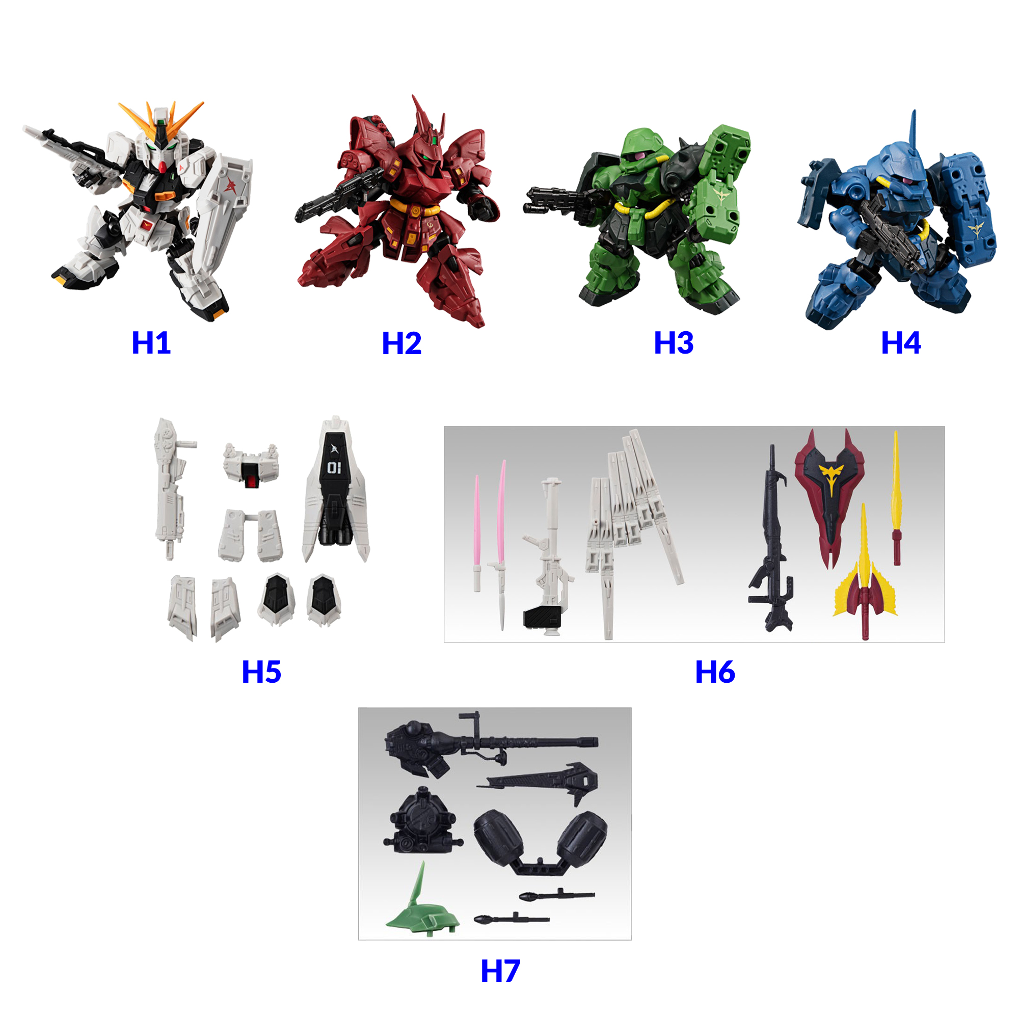 Mô hình Bandai Mobility Joint Gundam Vol 2 [FCH]