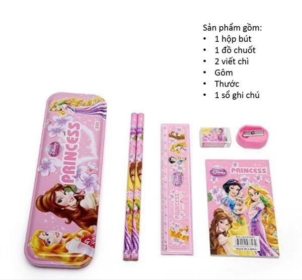 [HCM]Bộ dụng cụ học tập 7 món mèo Doraemon cho bé