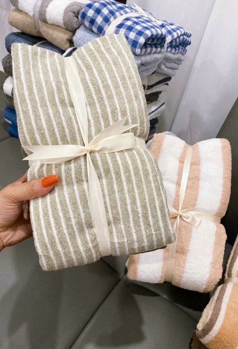 Combo 3 chiếc Khăn tắm Muji Xuất nhật, KT 60x120cm