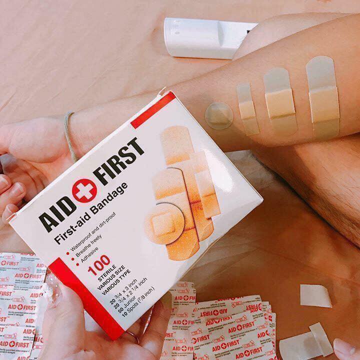 Băng Ơ Gâu Y Tế Đủ Kích Thước, Băng AID FIRST