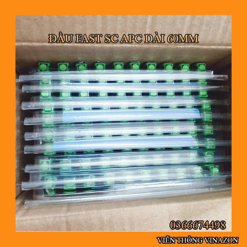 50 Đầu fast connector nối nhanh FTTH SC APC