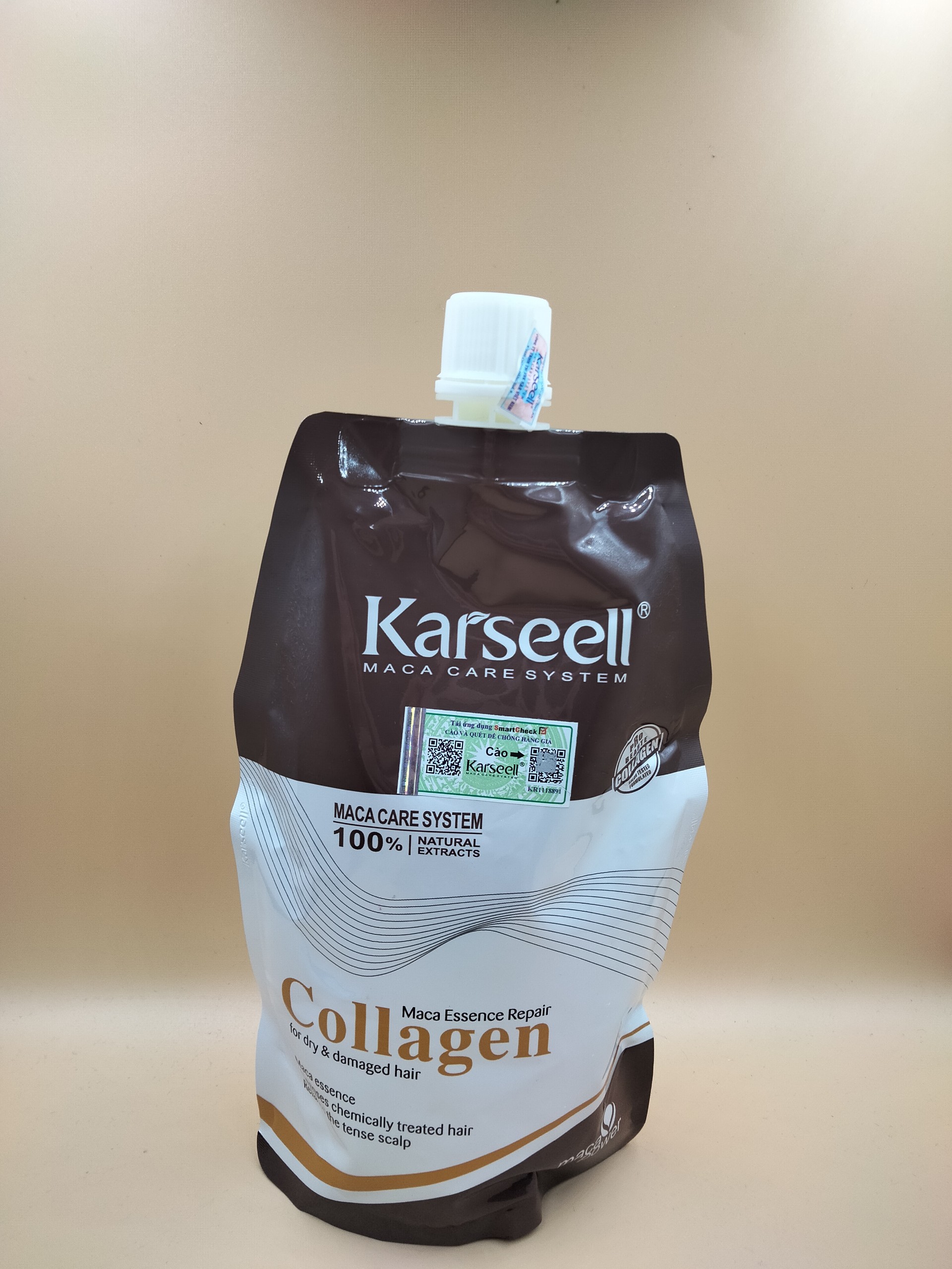 Hấp Ủ Tóc Karseell Hấp Ủ Tóc Collagen - Kem Ủ Tóc Karseell Maca Essence Repairl collegen