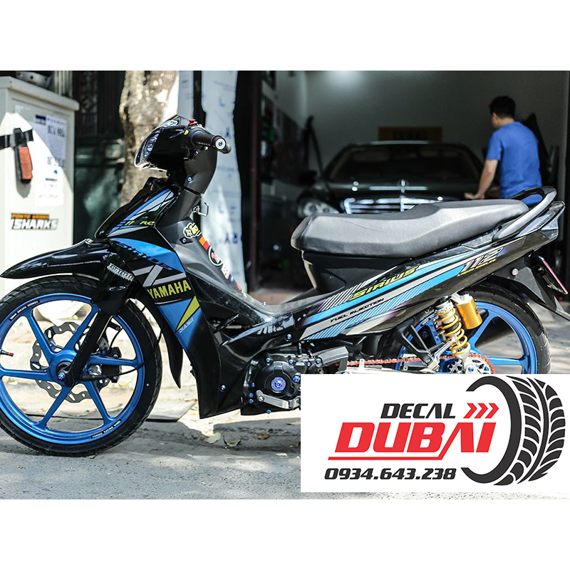 Tem Trùm Sirius Xanh Đen Sọc Kẻ