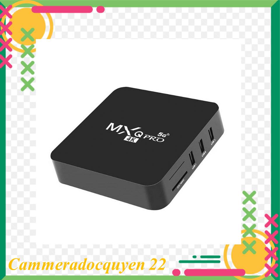 MXQ Pro Android 10.1  TV Box 1GB+8GB / 4G+64GB 4K 5G Wifi Quad Core Smart TV Box (Bảo hành 6 tháng)