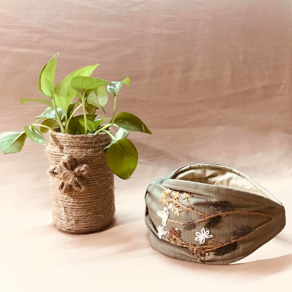 Băng đô handmade thêu tay ANNA