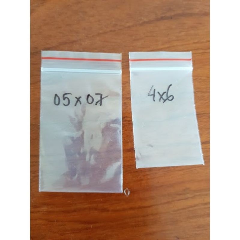 100gr túi zip đỏ các size