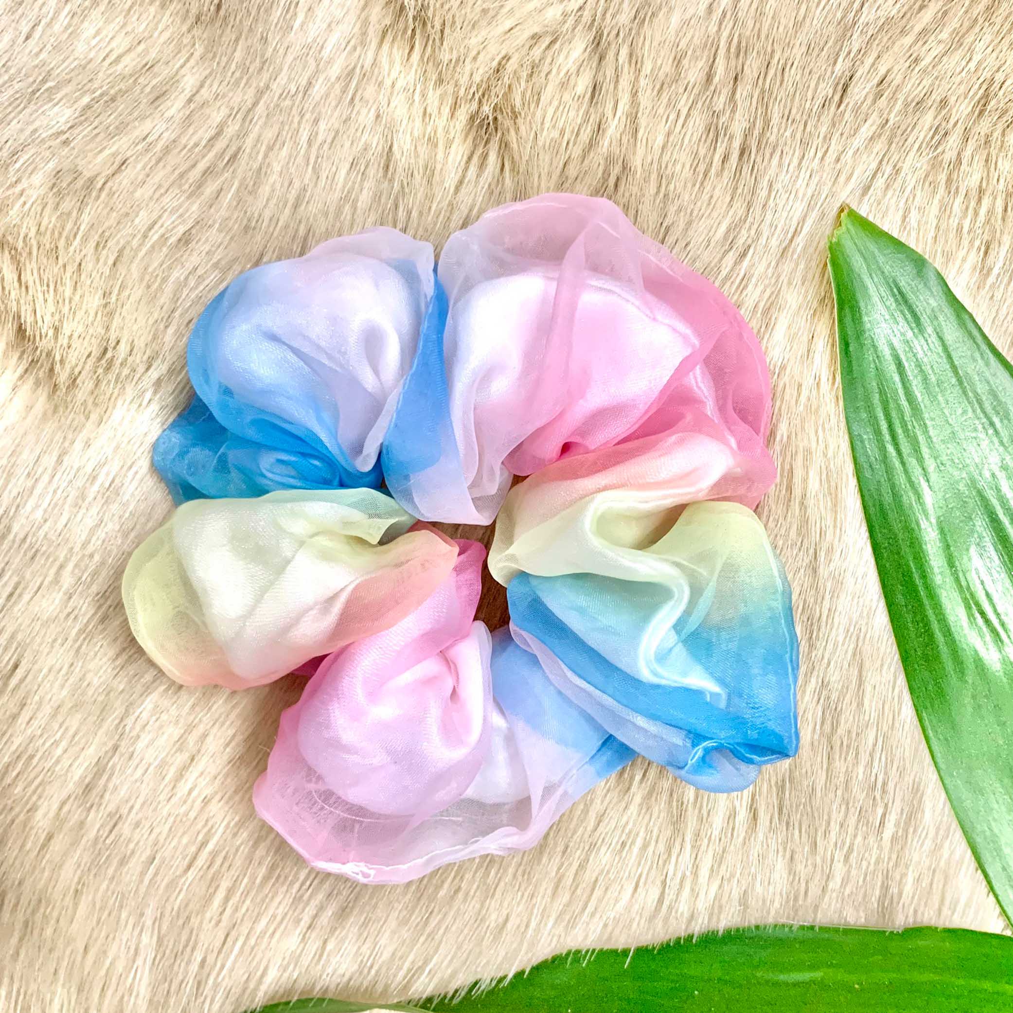 Combo 3 dây buộc tóc, cột tóc vải nữ