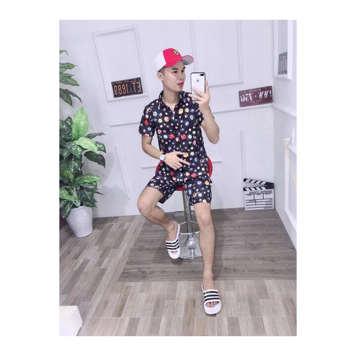 Đồ Bộ Cộc Tay Lụa, Bộ Đồ Mặc Mùa Hè Chất Lụa Đẹp