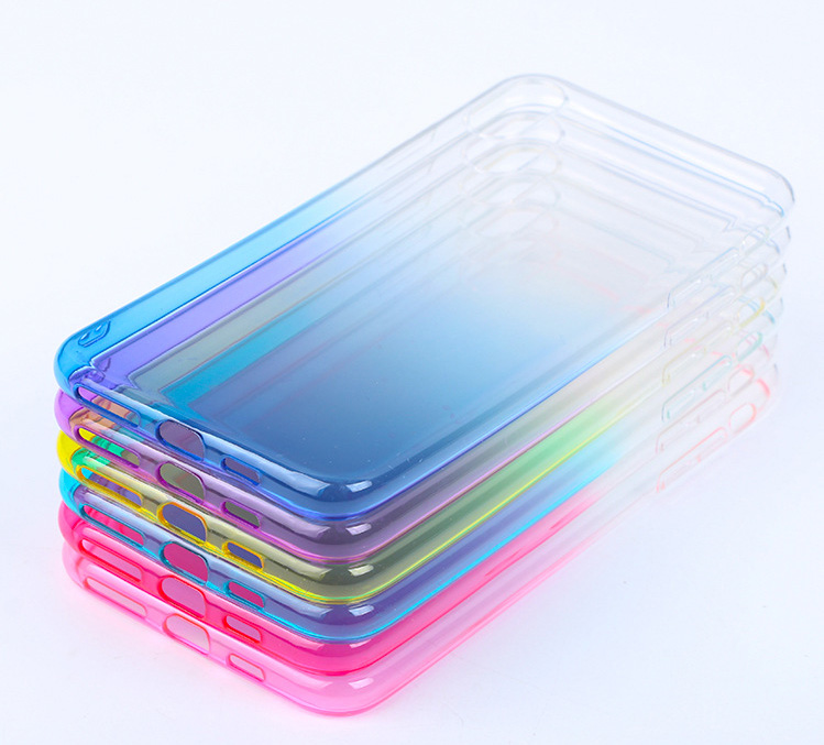 Ốp lưng iPhone 6/7/8/X/XS/11 Silicone màu dạ quang