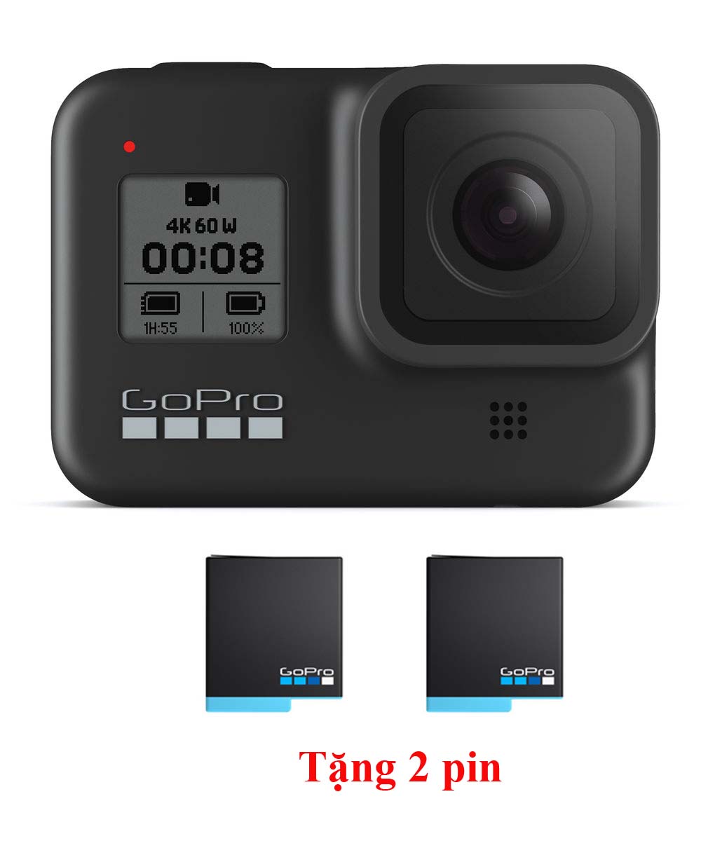 Máy quay GoPro HERO8 Black Holiday Bundle