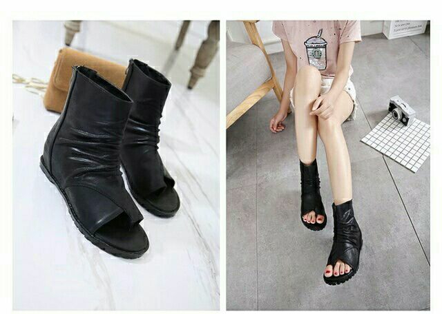 bốt nữ thời trang , bốt xỏ ngón cực hot
