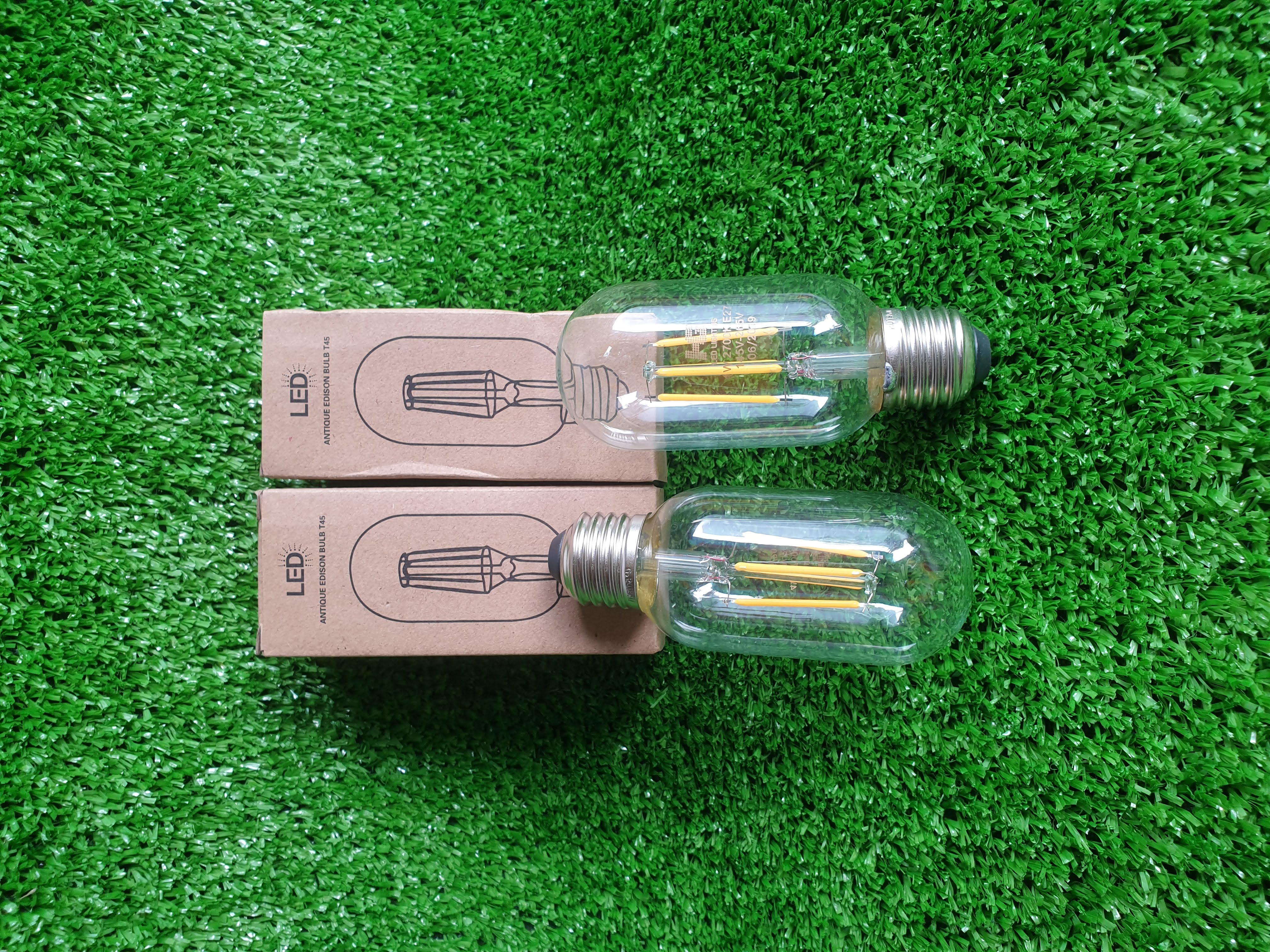 [Combo 2] Edison T45 Led Bulb - 4W Yellow