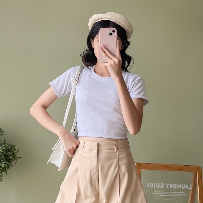 Áo croptop rio Miều trẻ trung năng động TT16